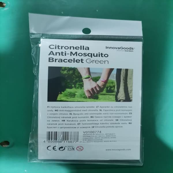 Citronella antimyggarmbånd InnovaGoods