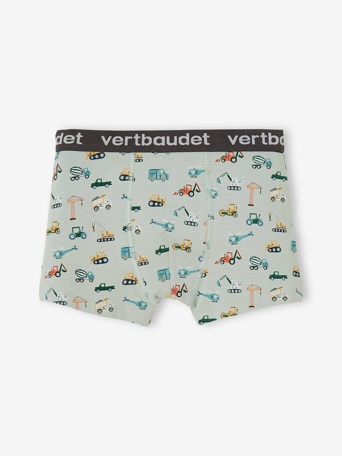 Conjunto de 3 cuecas boxer elásticas 