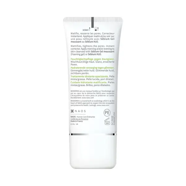 Bioderma Sébium Mat Control Tratamento Antibrilho para Pele Mista a Oleosa 30ml