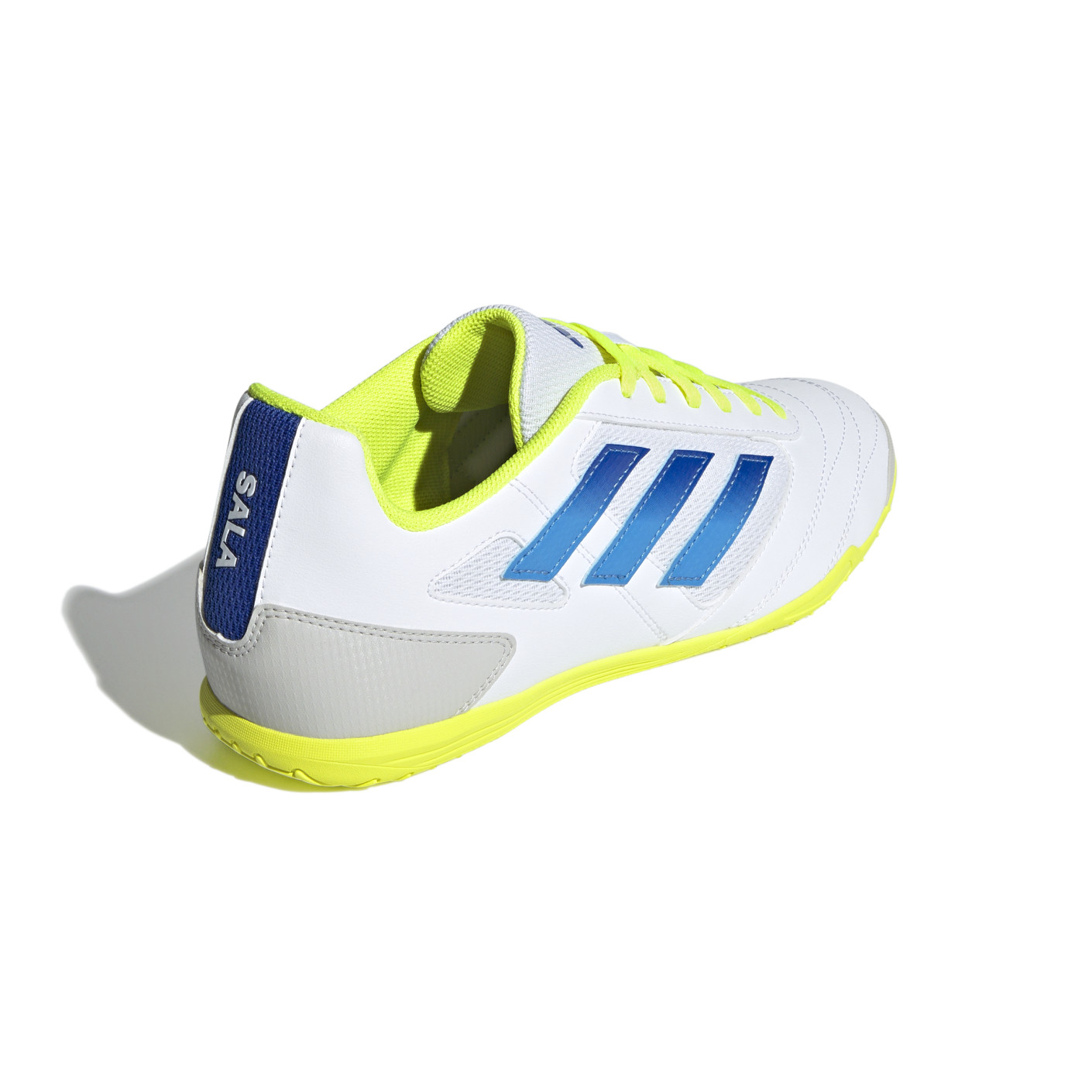 Adidas Super Sala 2 Zaalvoetbalschoenen (IN) Wit Blauw Geel
