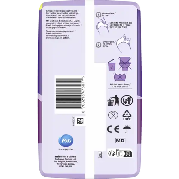Discreet Inkontinenz Pants Plus L 9+1