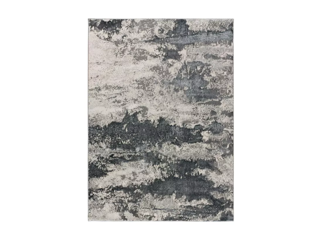 Tapis intérieur - abstrait - gris - 160 x 230 cm - AGATA