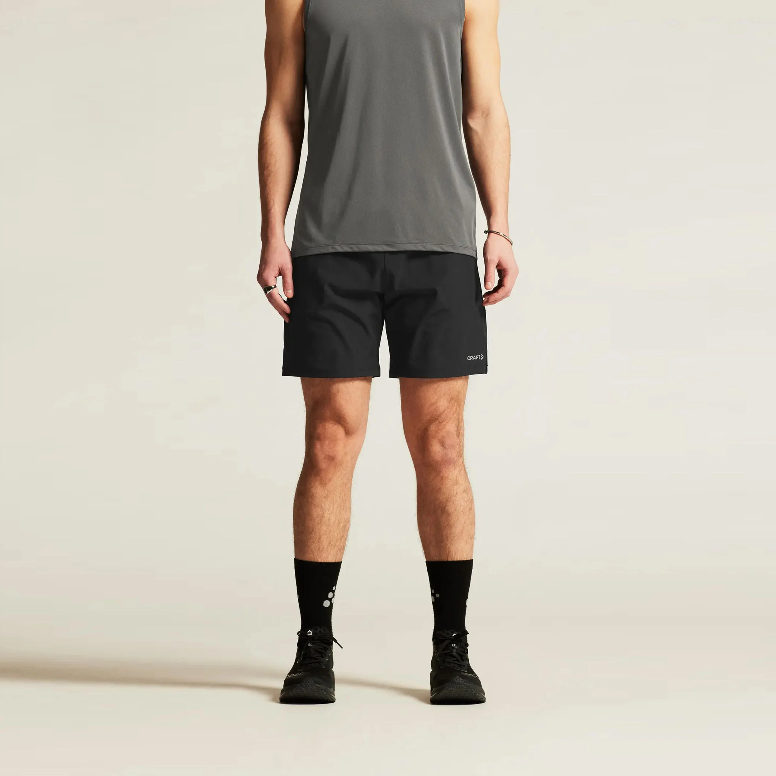 Craft ADV Essence 2in1 Short 2 Short De Running Hommes - Noir