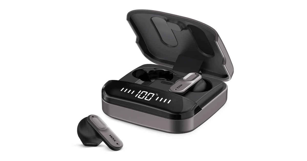 MIXXStreamBuds Ultra Hybrid True Wireless Earbuds  headset  (Zwart)