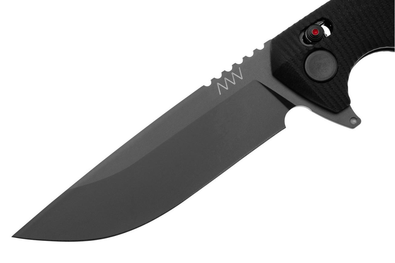 ANV A400 A400-001 DLC Sleipner, Black G10, zakmes