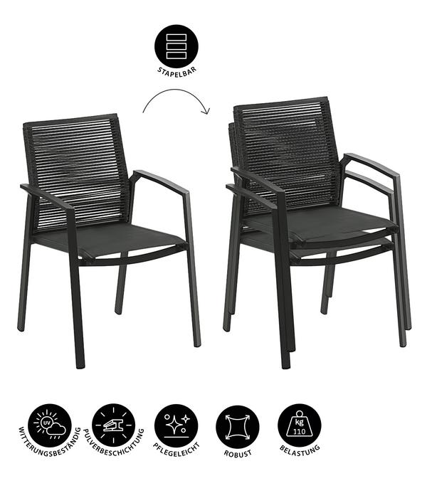 Dehner Stapelstuhl Monaco