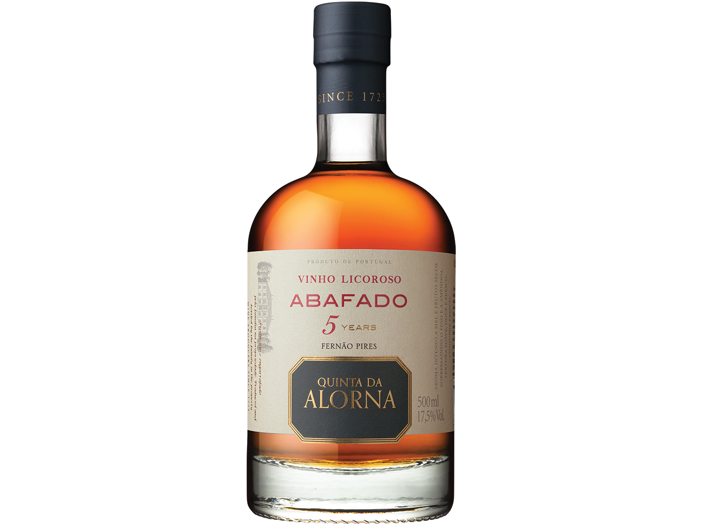 VINHO LICOROSO QUINTA DA ALORNA ABAFADO 5 ANOS 0.50L