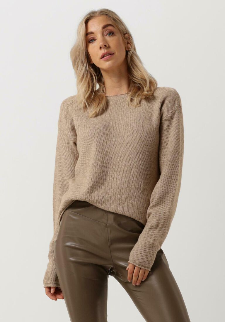 SIMPLE grijze simple trui ellena knit-vis-22-3