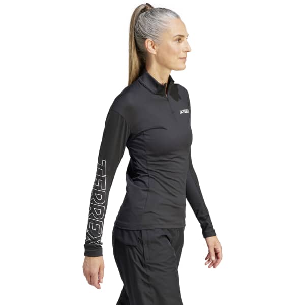 T-shirt ski de fond ADIDAS W XPR LONGSLEEVE BLACK