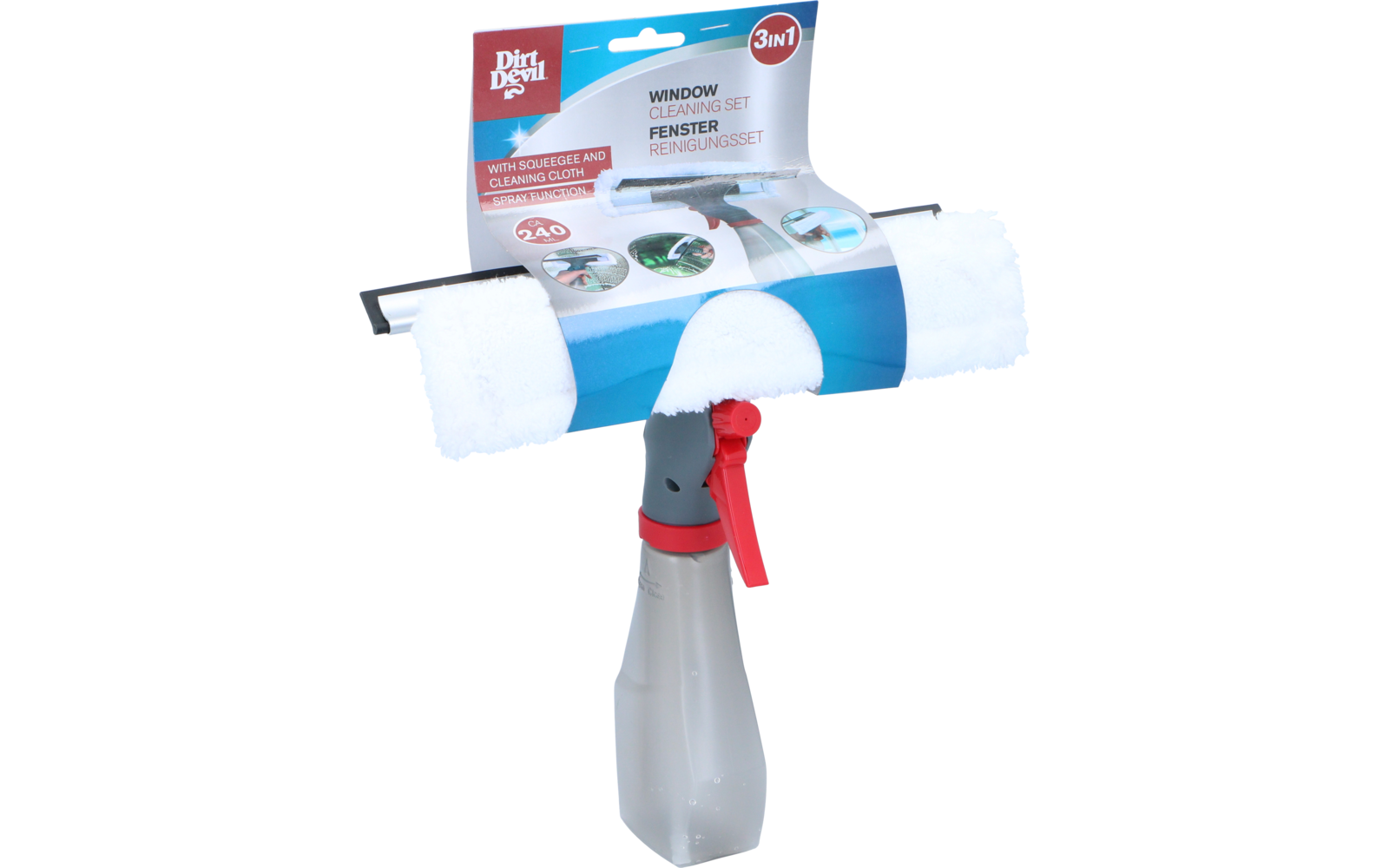 Dirt Devil Fensterreinigungs-Set 3 in 1