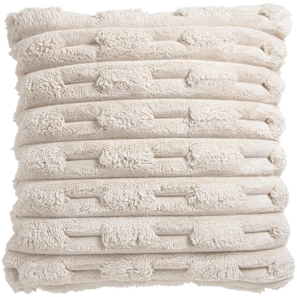 Sierkussen Jitte - beige - 45x45 cm