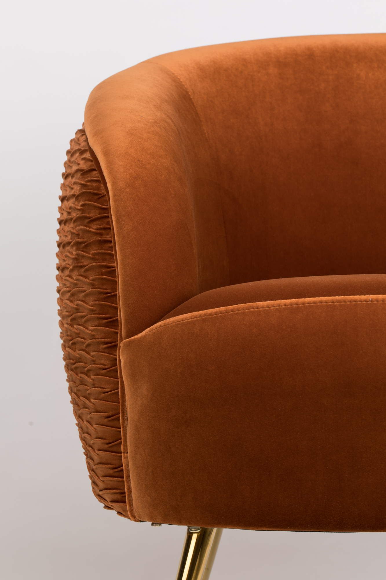 Fauteuil So curvy oranje