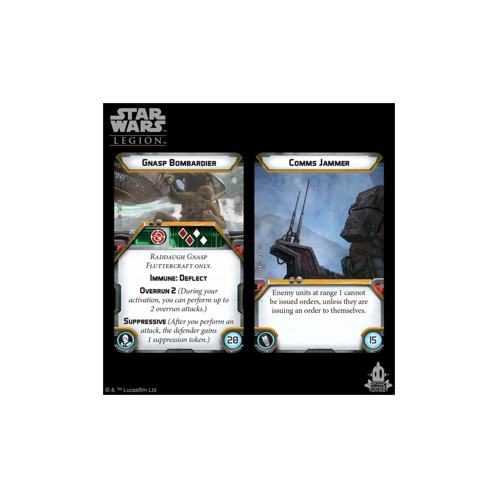 Star Wars : Légion - Ornithoptère Raddaugh Gnasp
