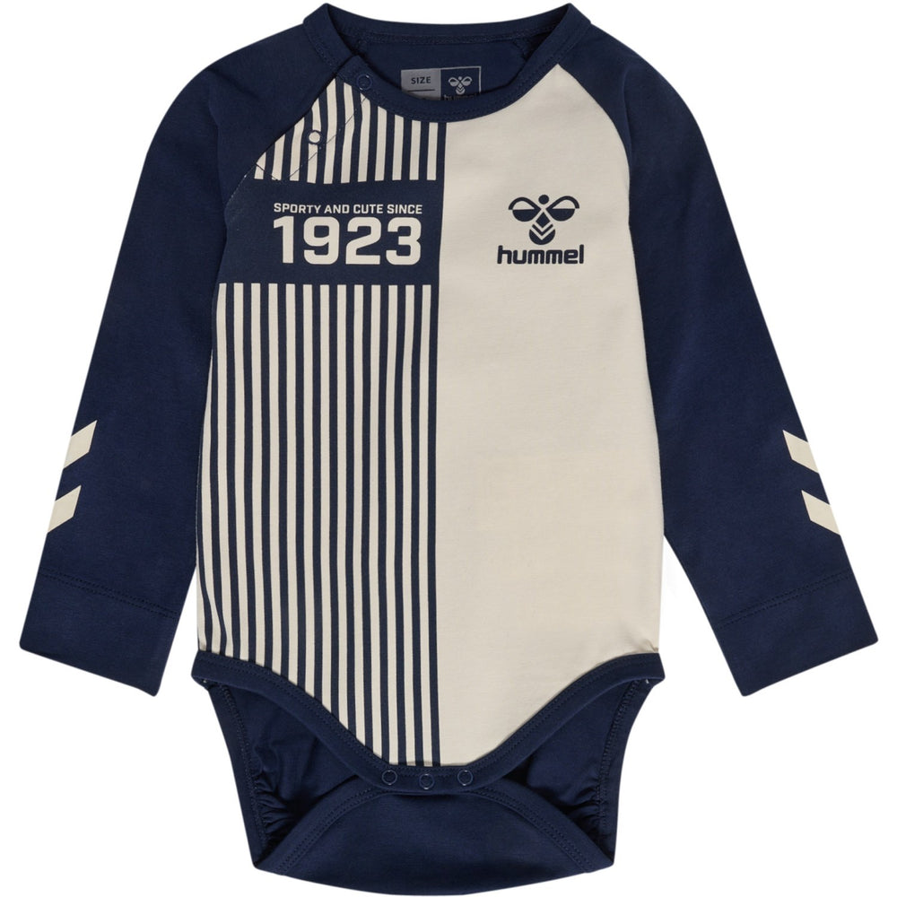 Køb Hummel Black Iris Stripy Body L/S