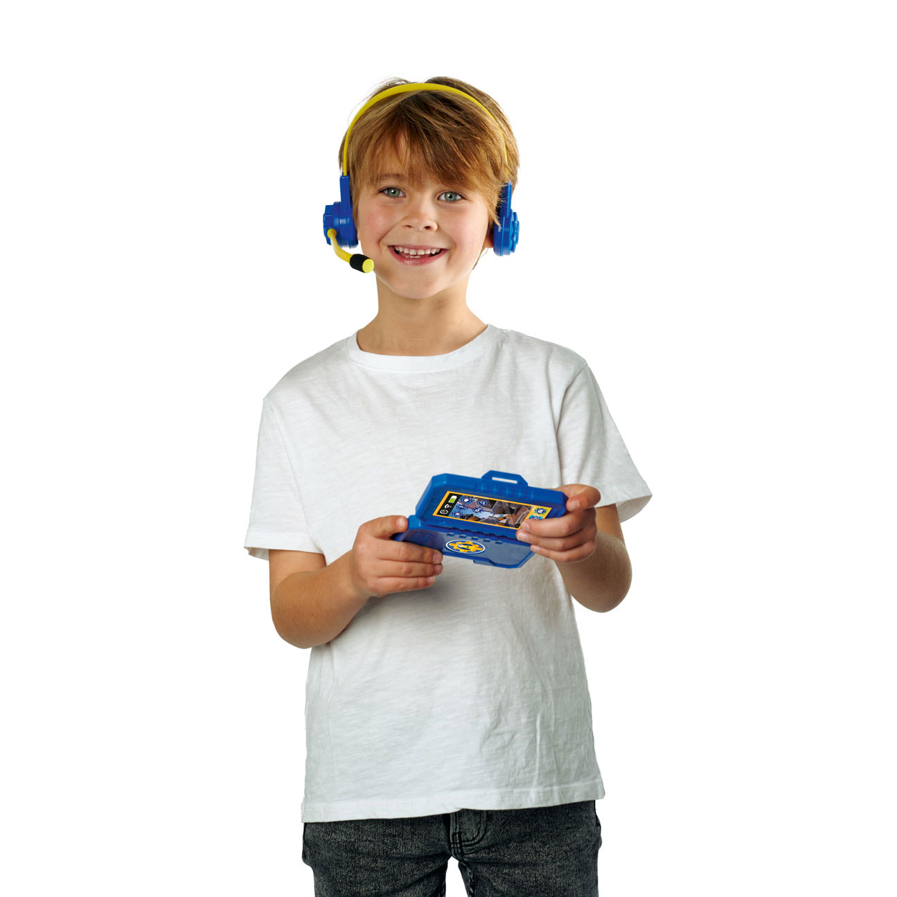 Brandweerman Sam Politie Headset en Smartphone