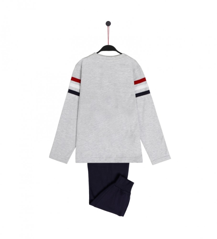Pijama de manga comprida Lois Gray Motor