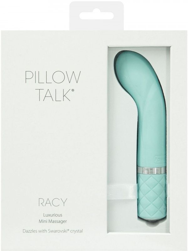 Pillow Talk Oplaadbare Mini Vibrator Racy - mintgroen