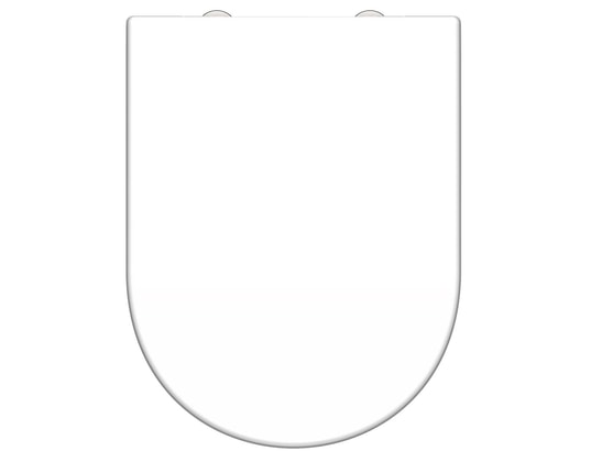 SCHUTTE - Schütte siège de toilette duroplast white forme en d