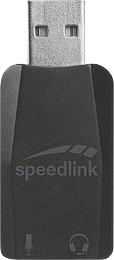 Speedlink - VIGO USB lydkort, sort