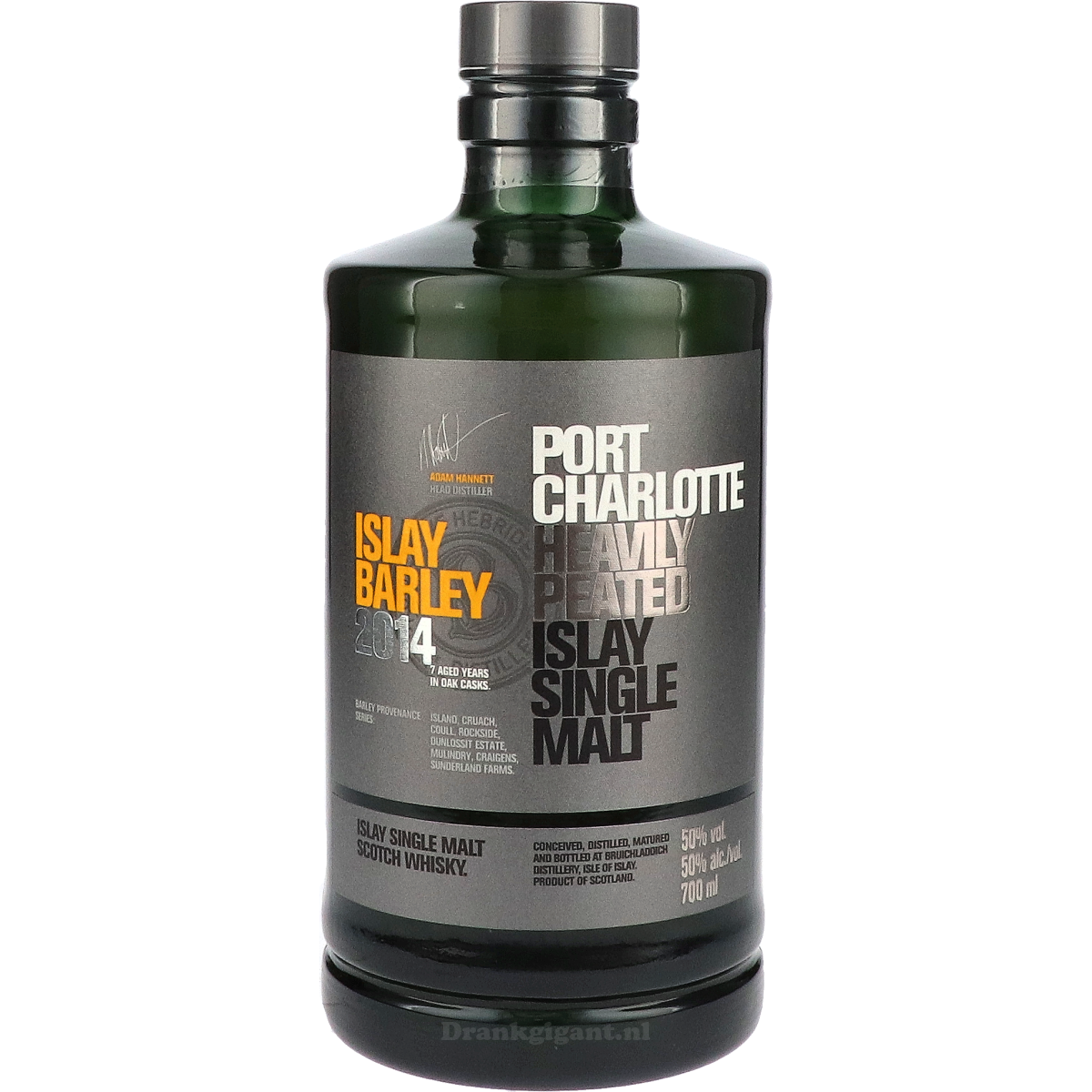 Port Charlotte Islay Barley 2014 Heavily Peated 70 cl