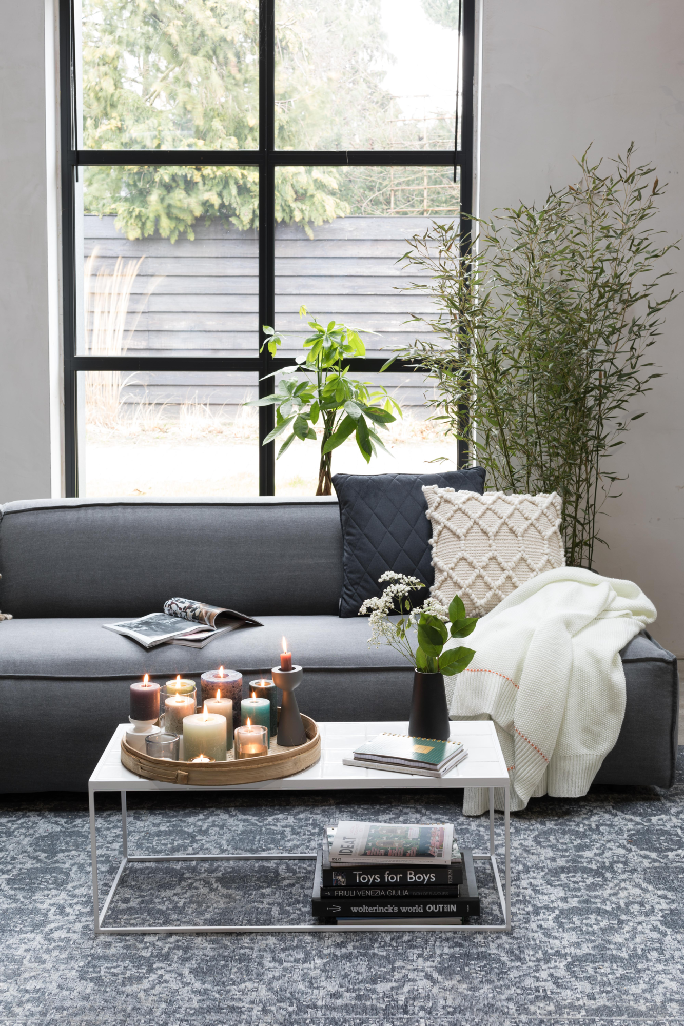 Zuiver salontafel Glazed - Zwart