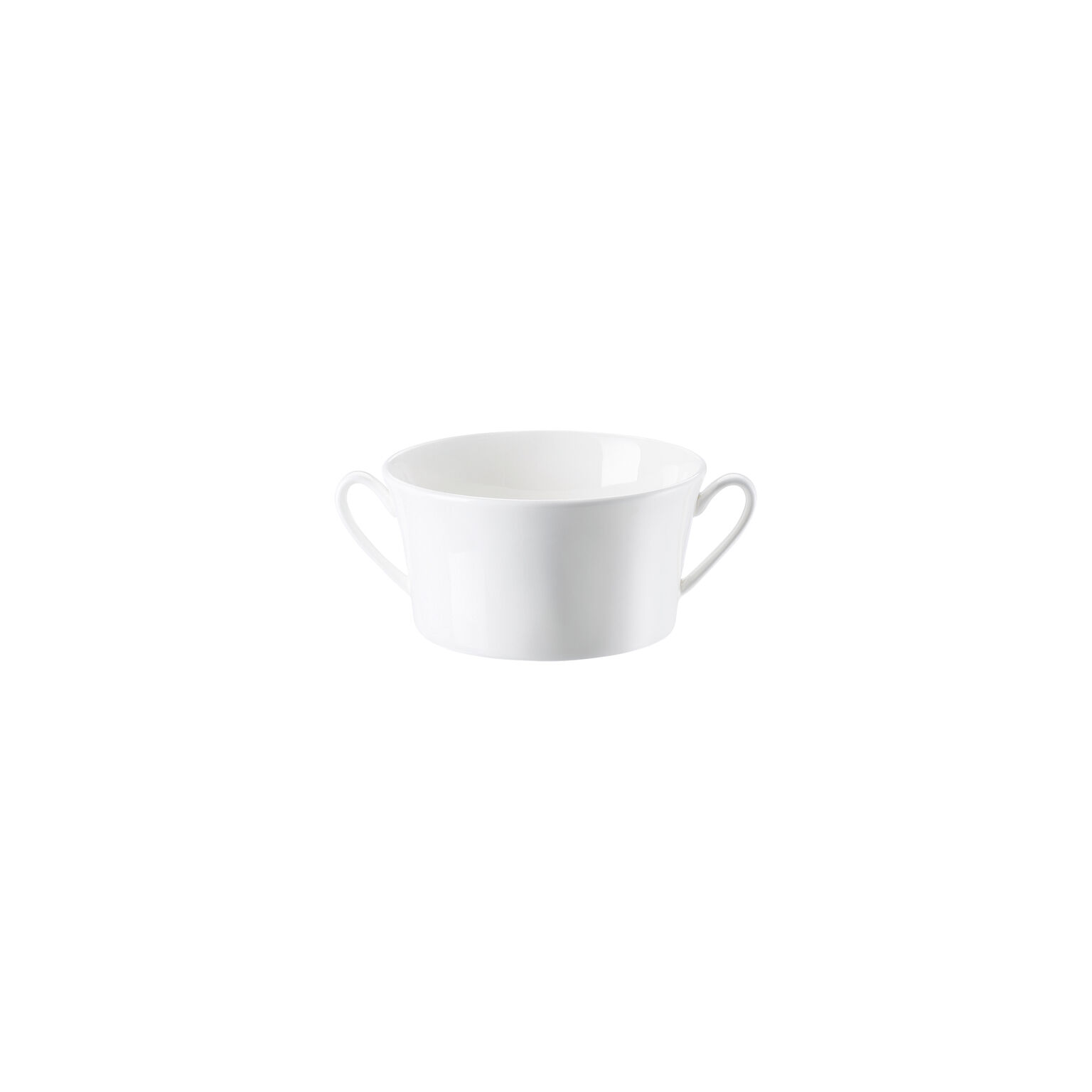 Jade Bone China Weiss Suppen-Obertasse