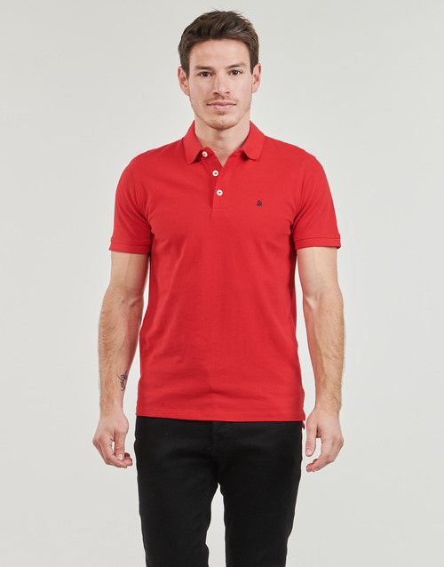 Jack & Jones - JJEPAULOS POLO SS - Rouge