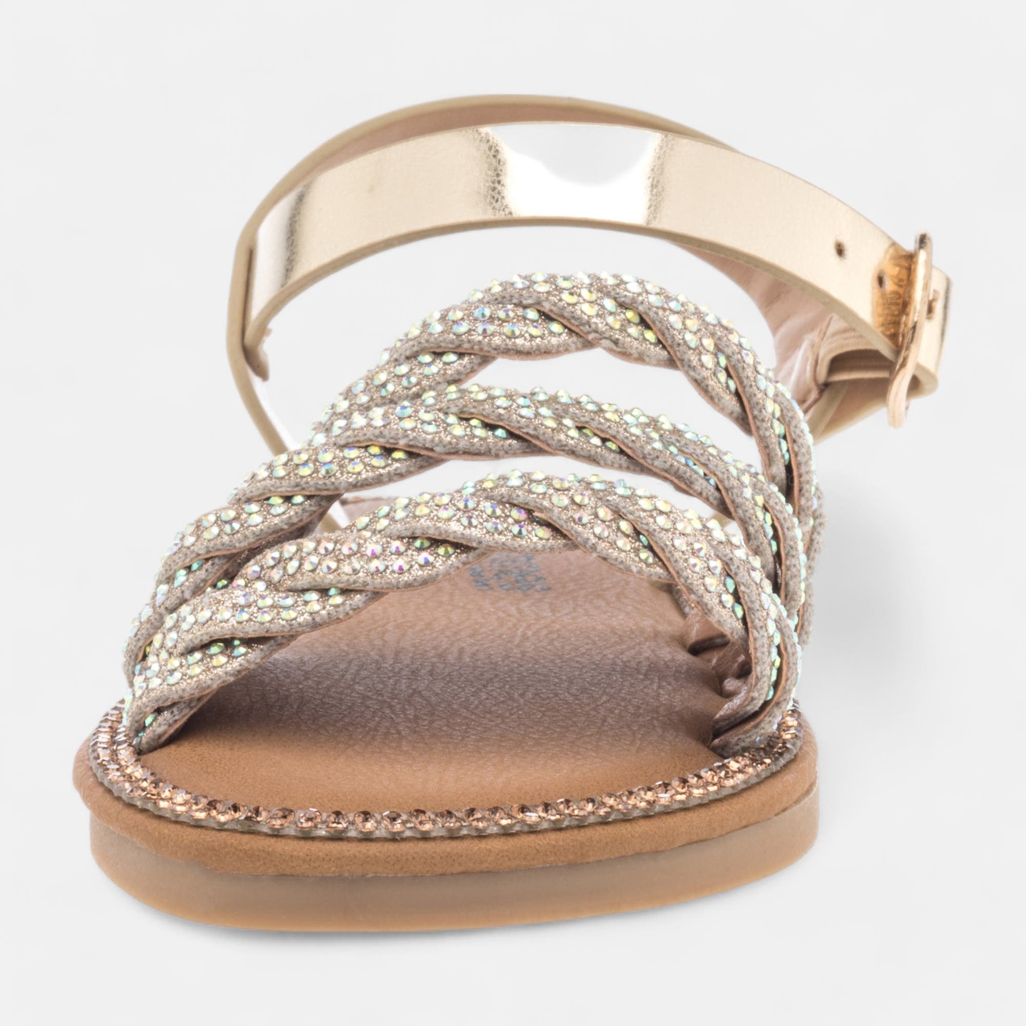 Nu-pieds Fille or
