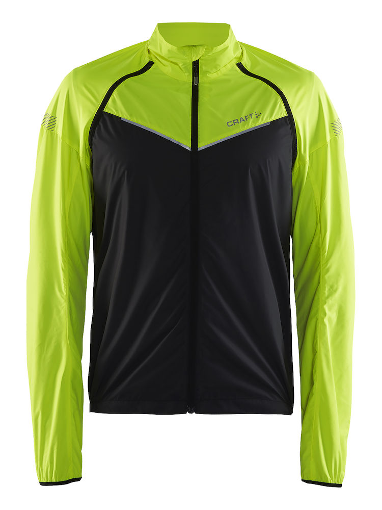 Craft Velo Convert jakke sort/fluo