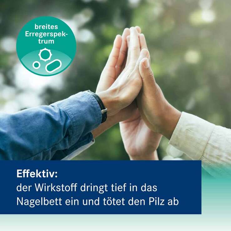 Amorolfin Nagelkur HEUMANN 5 % wirkstoffhaltiger Nagellack, 3 ml