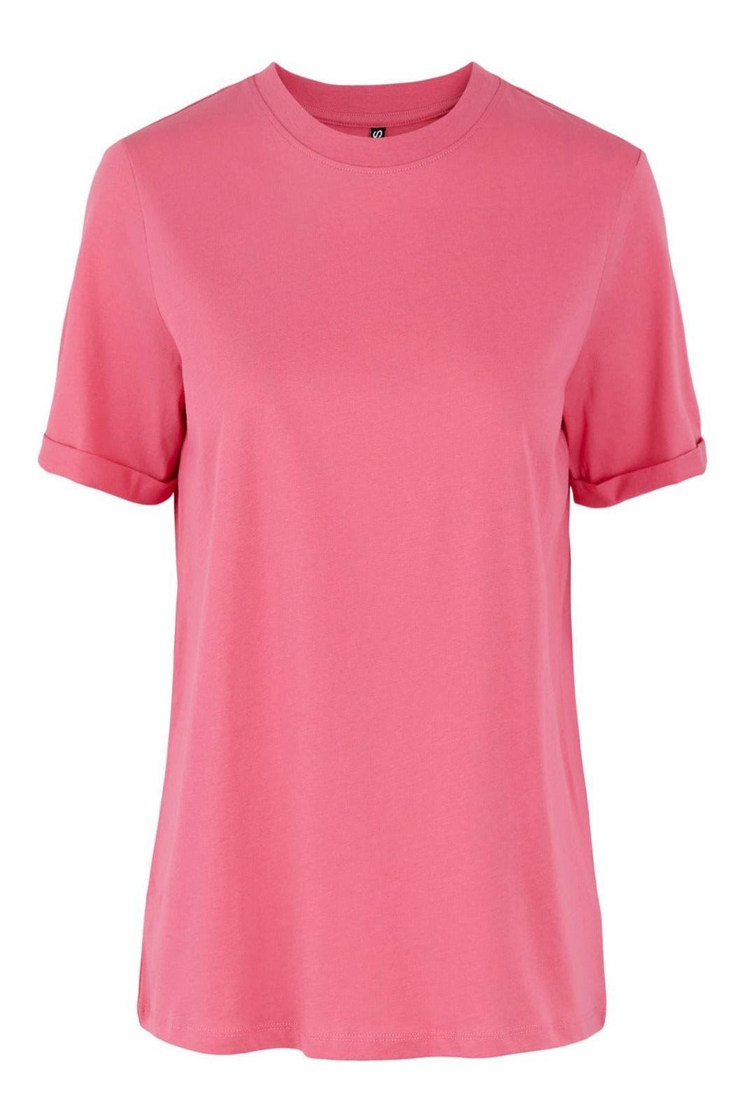 Pieces Pcria Ss Fold Up Solid Tee fruit dove
