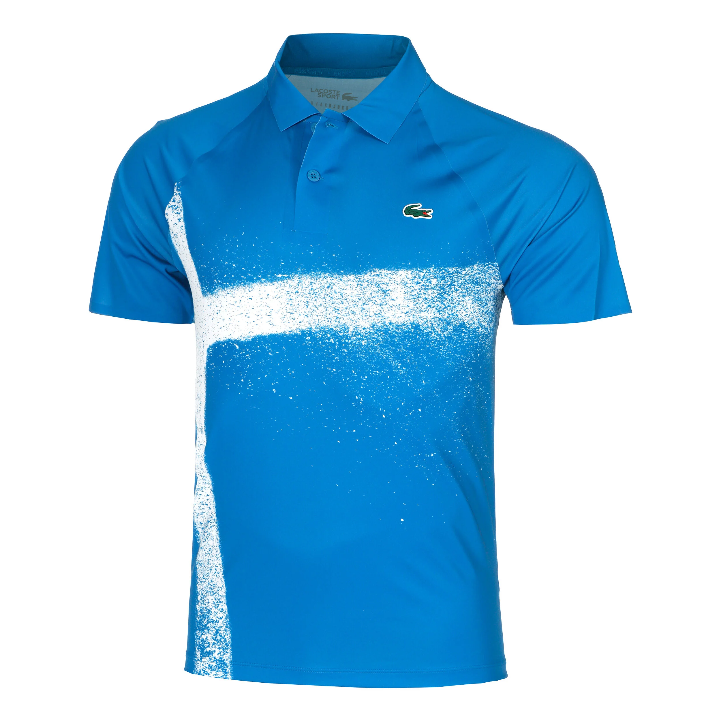 Lacoste Djokovic Polo Hommes - Bleu , Blanc