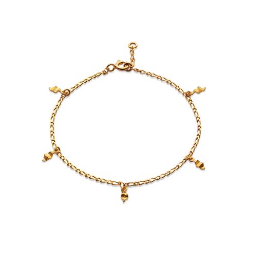 Maanesten Una Armbånd, Guld
