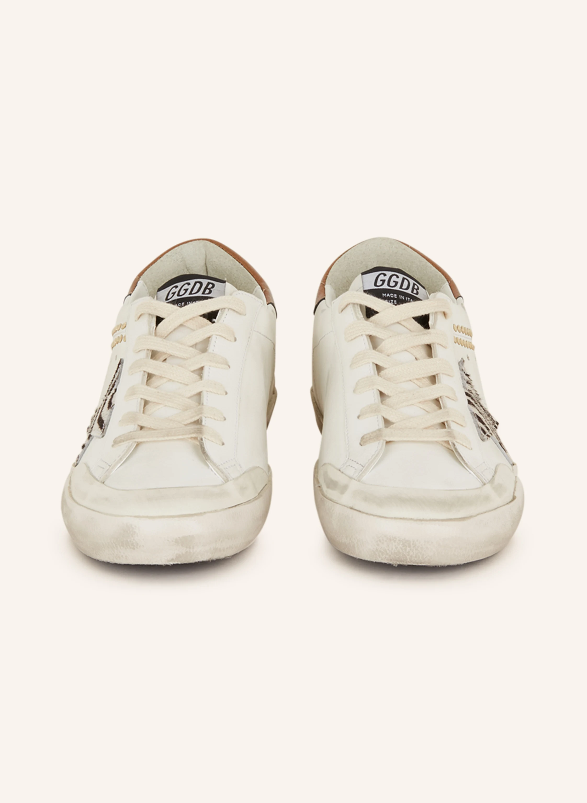 GOLDEN GOOSE Sneaker SUPER-STAR mit Nieten