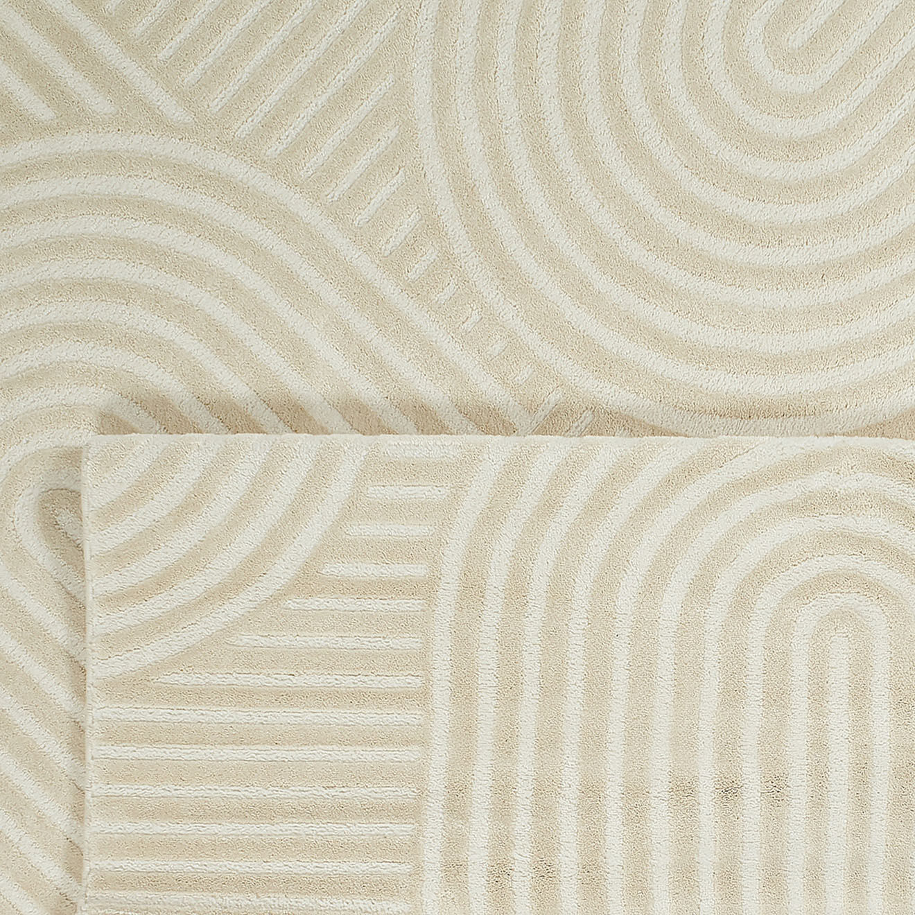 Nazar Rugs Tapis Bianca 163 crème - 120x160 cm