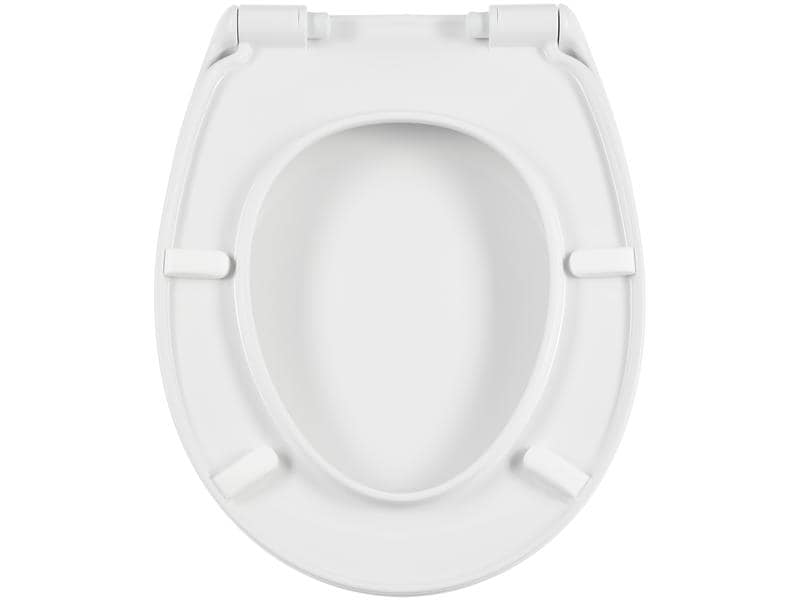 diaqua® Toilettensitz Perca mit Absenkautomatik, Weiss WC-Sitz