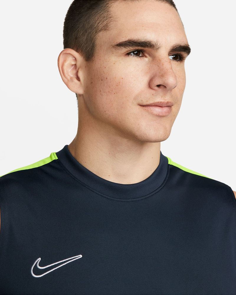 Débardeur Nike Academy 23 Bleu Marine & Jaune Fluo pour homme