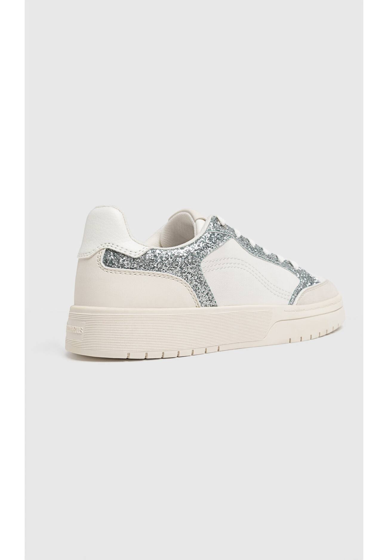 Tênis casuais com glitter