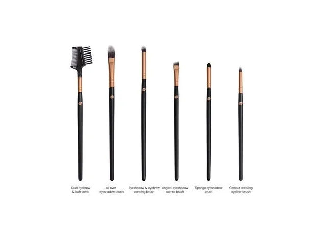 RIO Beauty A set of 6 brushes for eye makeup