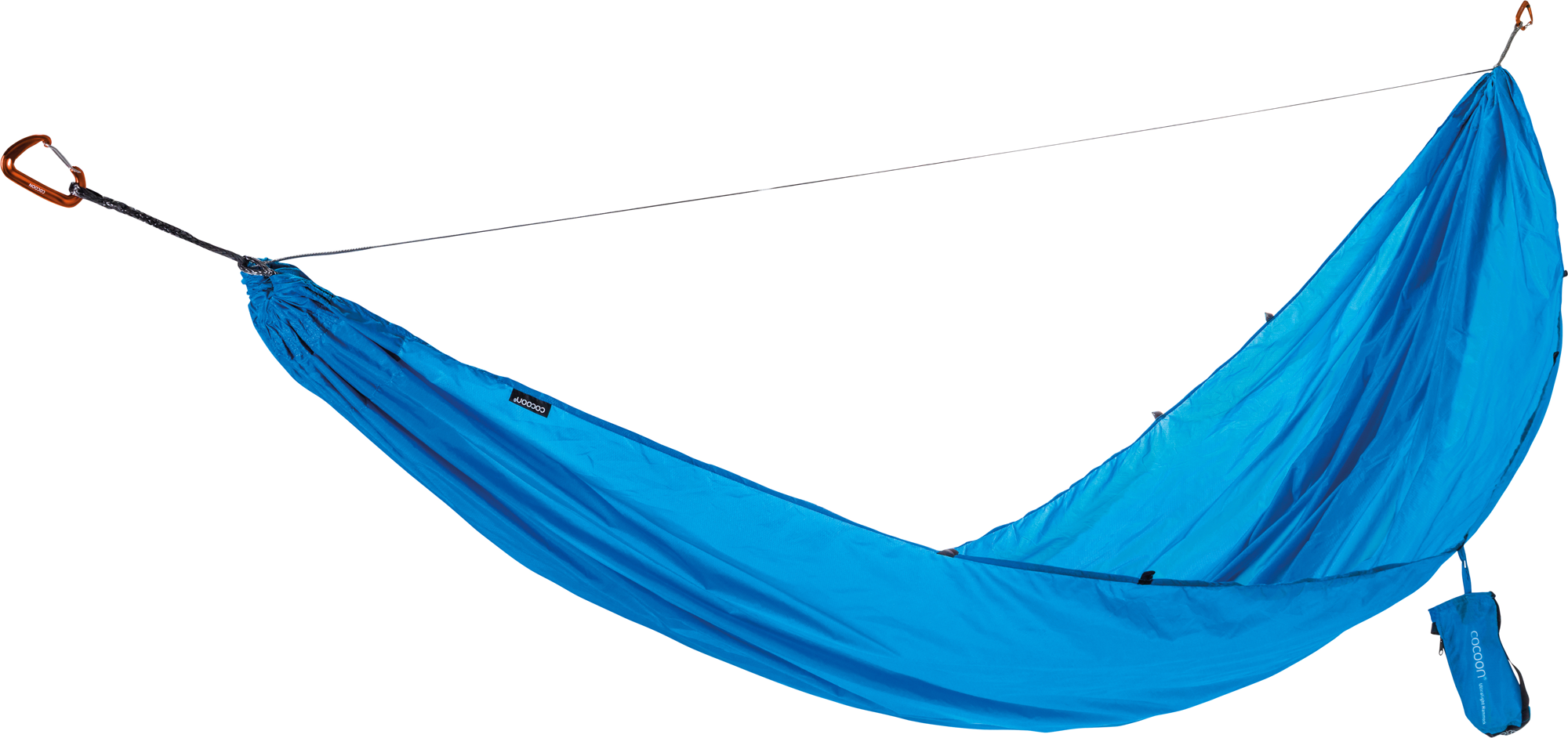 Cocoon Ultralight Hängematte single size caribbean blue