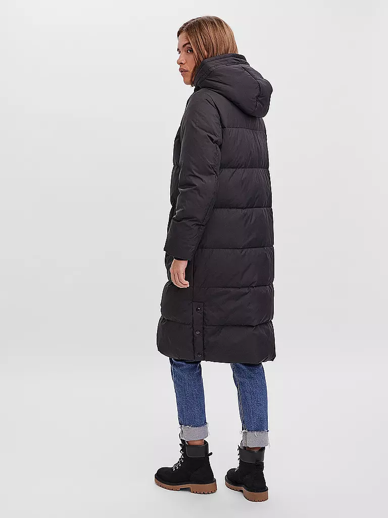 VERO MODA Daunenmantel VMERICAHOLLY  schwarz