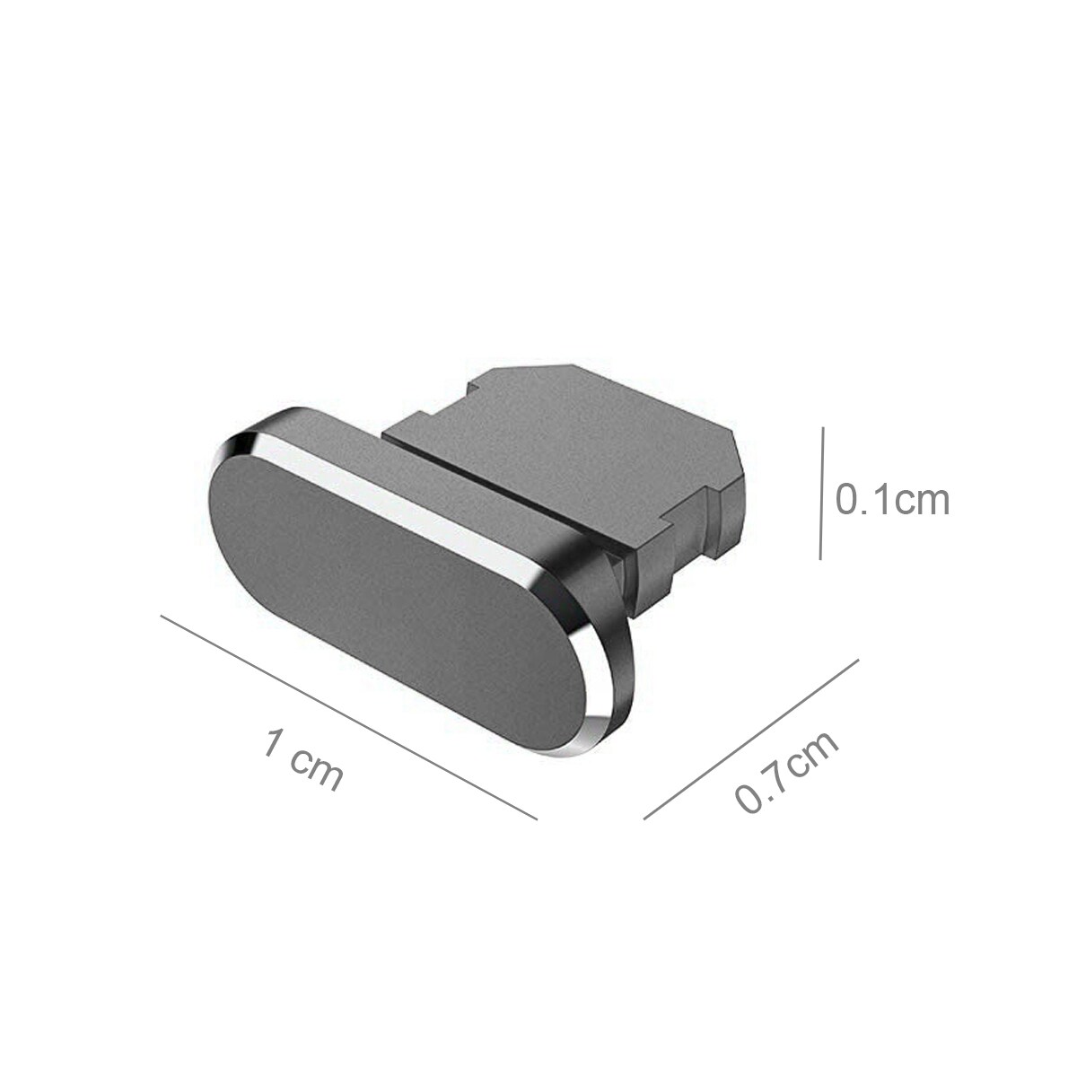Beskyttelsesdeksel for iPhone Støvtett plugg