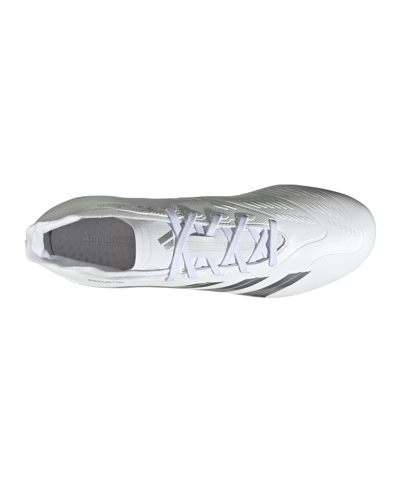adidas Predator League FG Pearlized Weiss Silber Grau