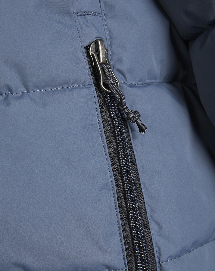 Steppjacke DUE in blaugrau