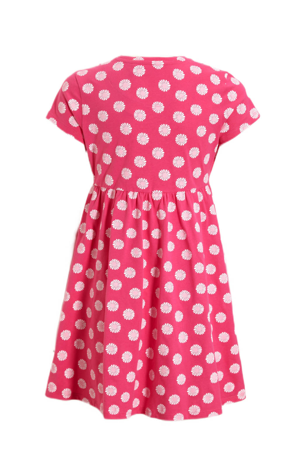 anytime jurk met bloemenprint roze