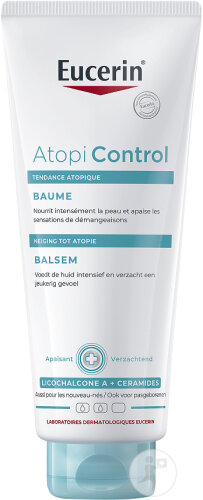 Eucerin AtopiControl Baume Peau À Tendance Atopique Tube 400ml