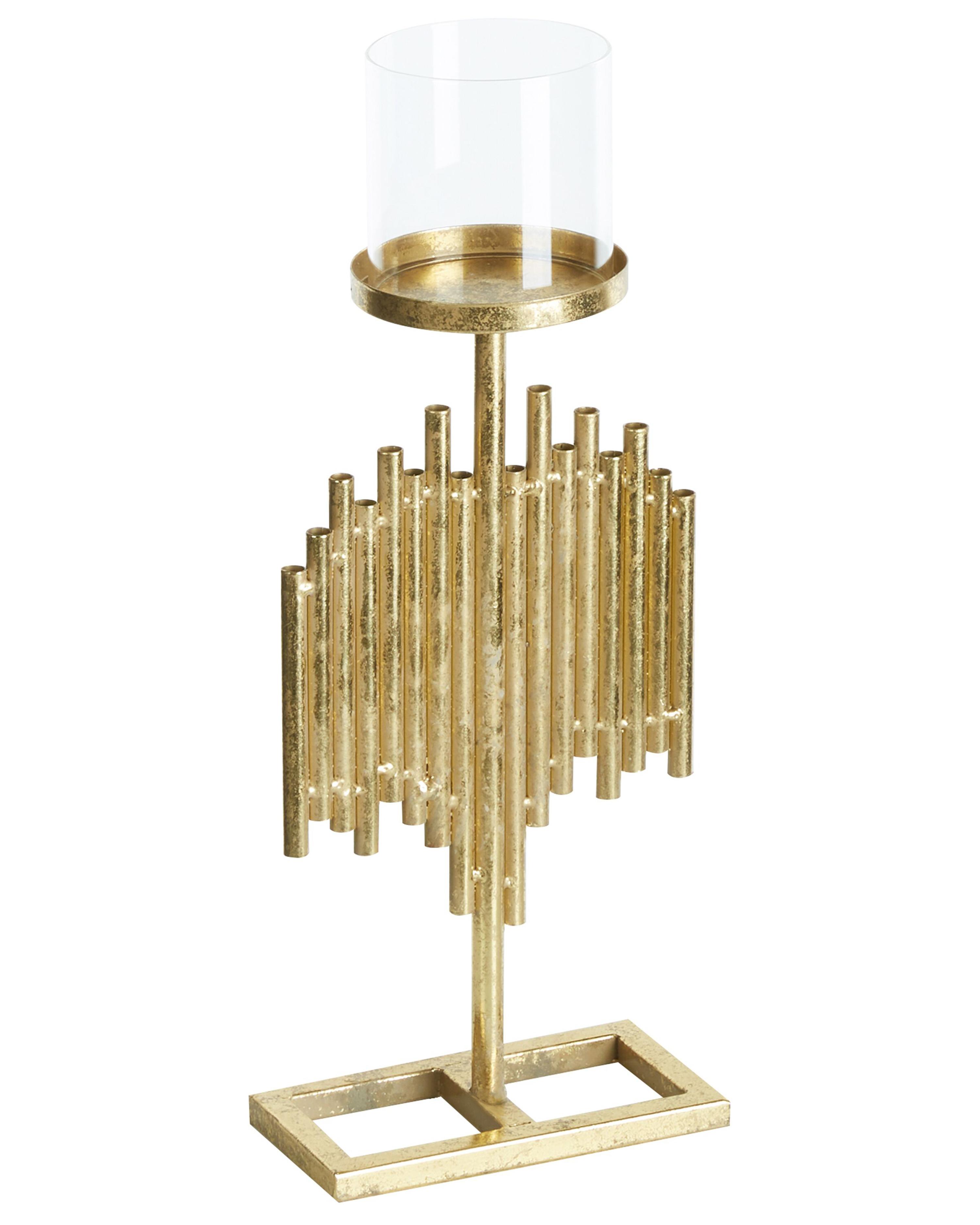Kaarshouder NIAS Metaal 47 cm Goud