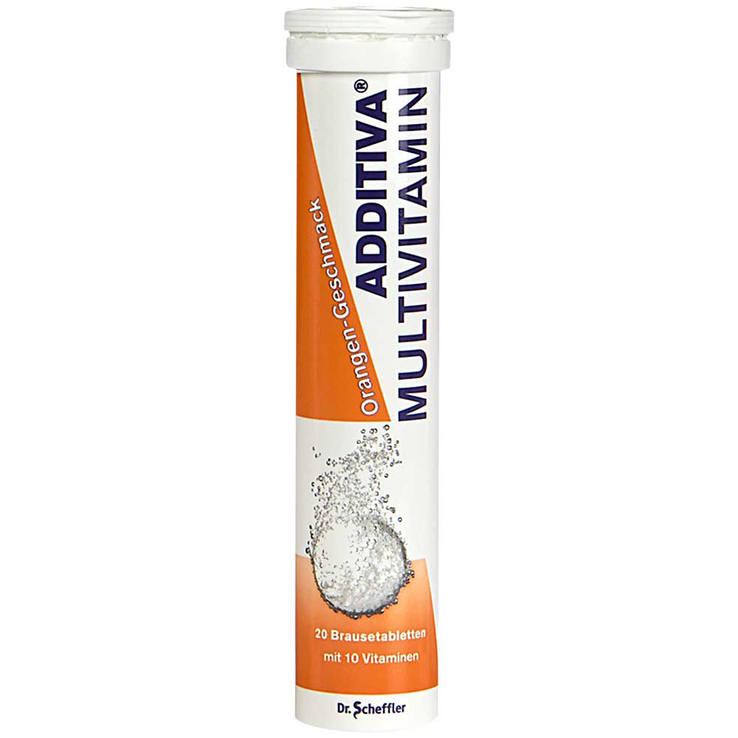 Additiva Multivitamin Orange R Brausetabletten, 20 St