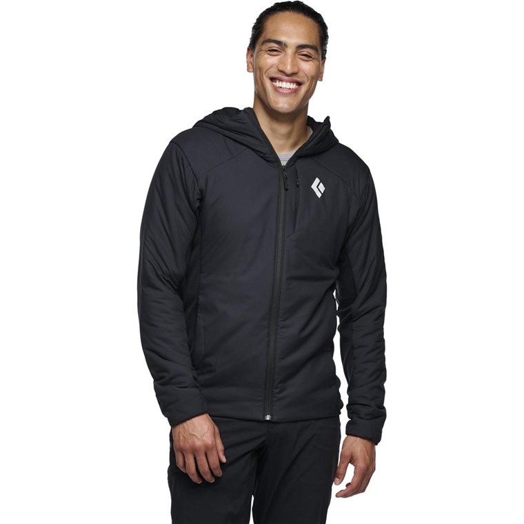 Black Diamond M First Light Hybrid Hoody Black