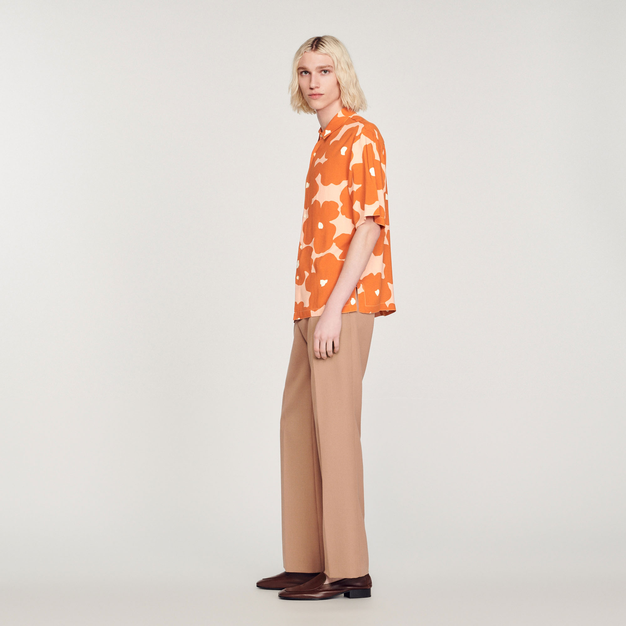 Chemise imprime fleurs